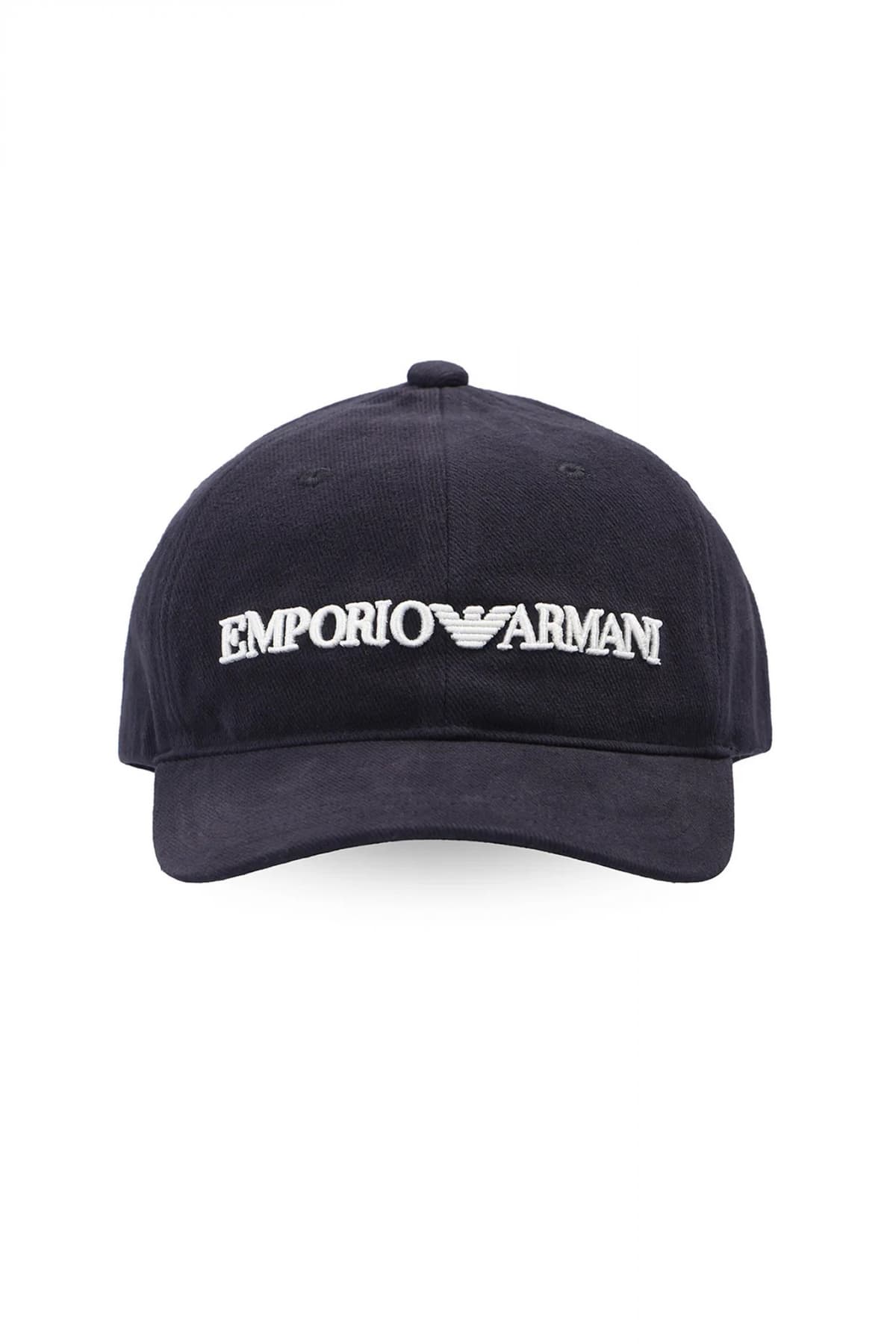 EMPORIO ARMANI ΚΑΠΕΛΟ LOGO ΜΠΛΕ