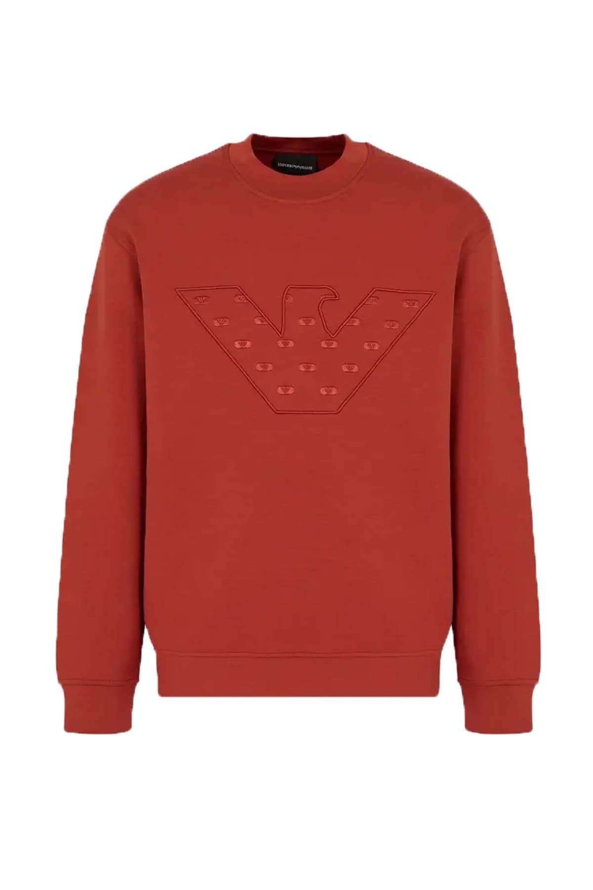 EMPORIO ARMANI ΦΟΥΤΕΡ CREWNECK ΚΑΝΕΛΙ