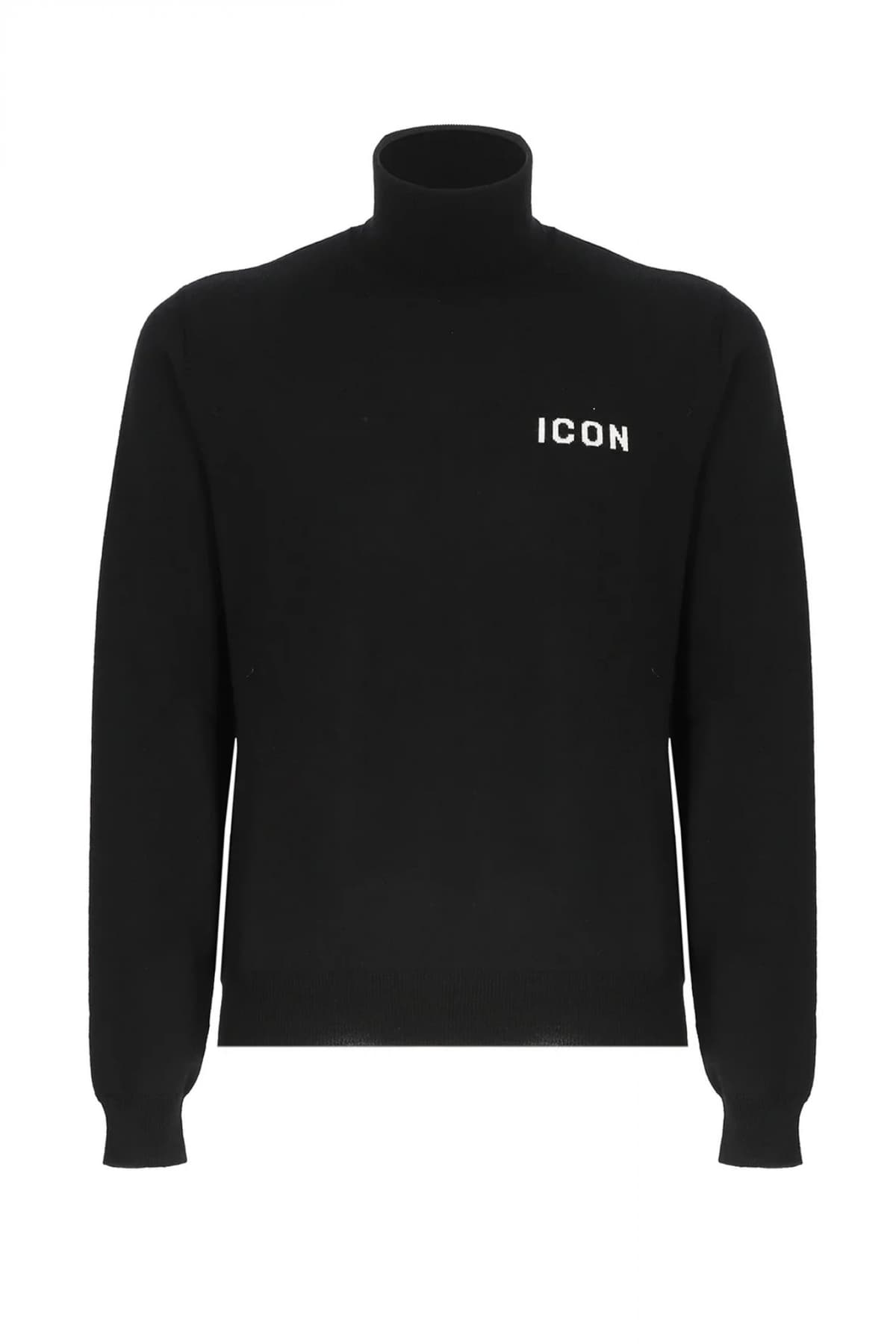 Men's Turtlenecks Dsquared2 Black