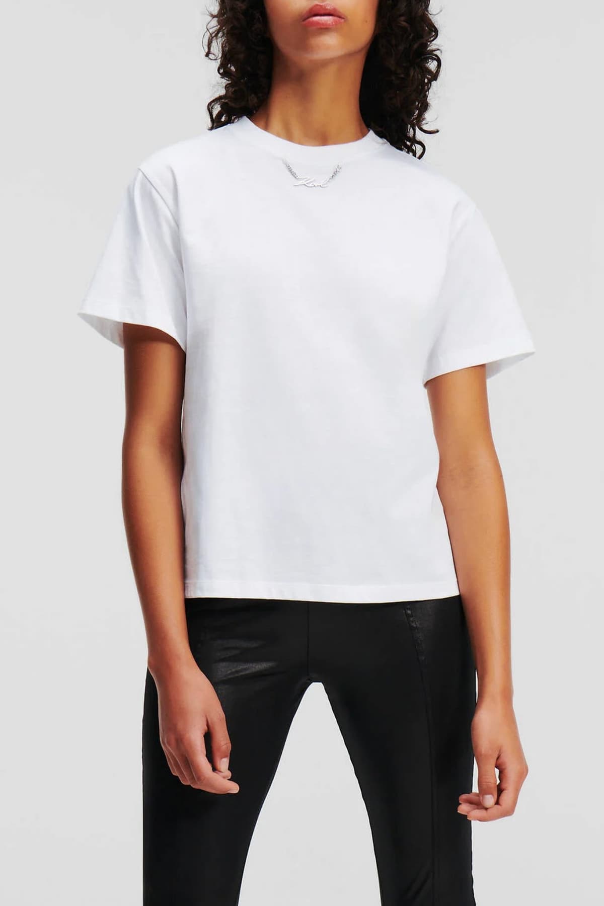 Women's T-Shirts Karl Lagerfeld White