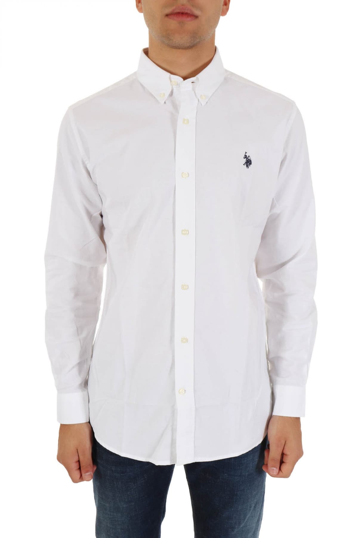 Men's Shirts U.S. Polo Assn White