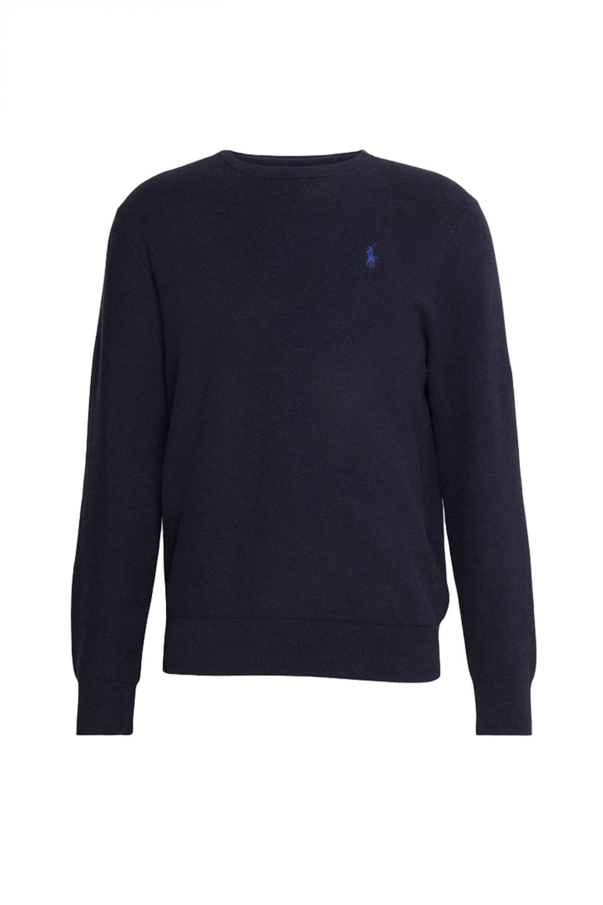 RALPH LAUREN ΠΛΕΚΤΟ ΛΑΙΜΟΚΟΨΗ ΠΙΚΕ ΜΠΛΕ