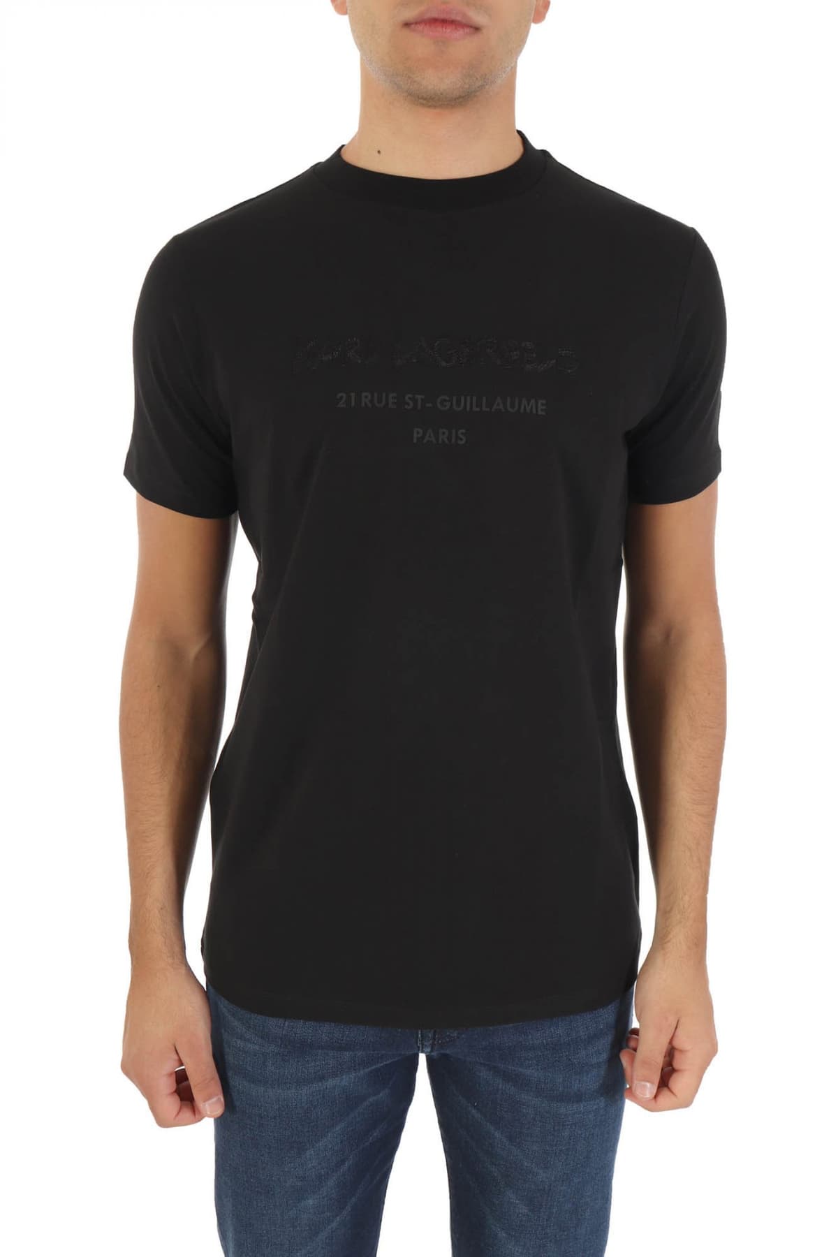 Men's T-Shirts Karl Lagerfeld Black
