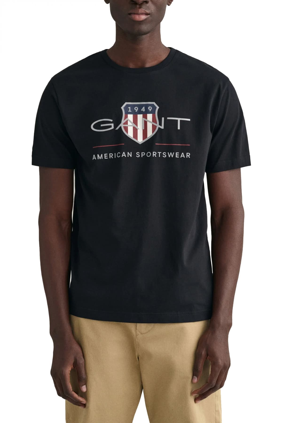 GANT T-SHIRT REG ARCHIVE SHIELD SS ΛΕΥΚΟ