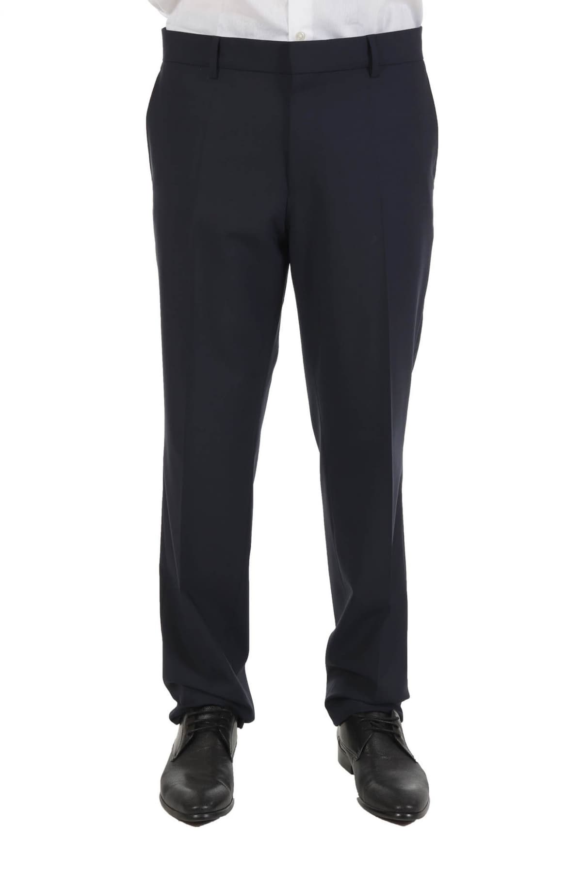 BOSS ΠΑΝΤΕΛΟΝΙ ΚΟΣΤΟΥΜΙΟΥ CHINO ΜΙΚΡΟΣΧΕΔΙΟ SLIM FIT H-GENIUS-MM-224 ΜΠΛΕ