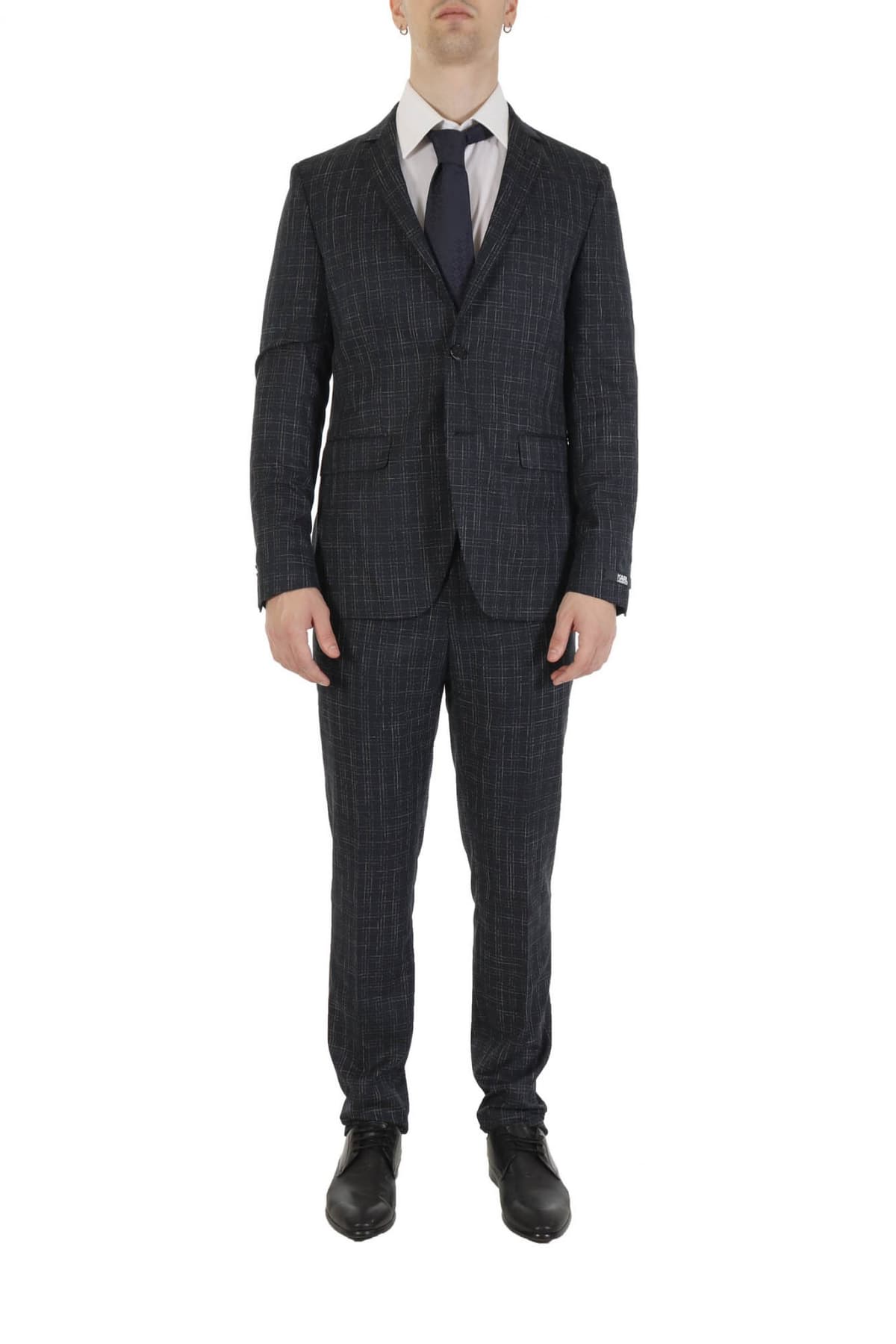 Men's Suits Karl Lagerfeld Blue
