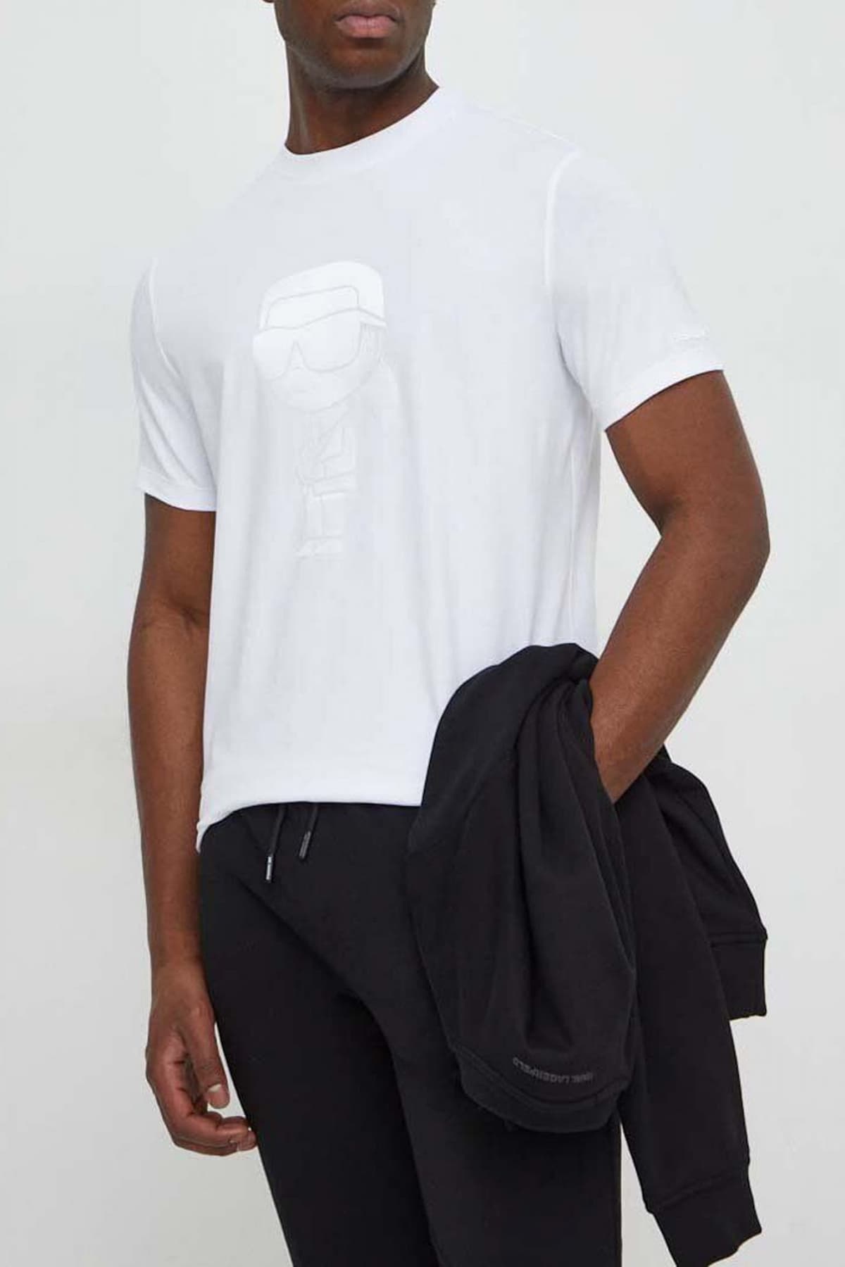 Men's T-Shirts Karl Lagerfeld White