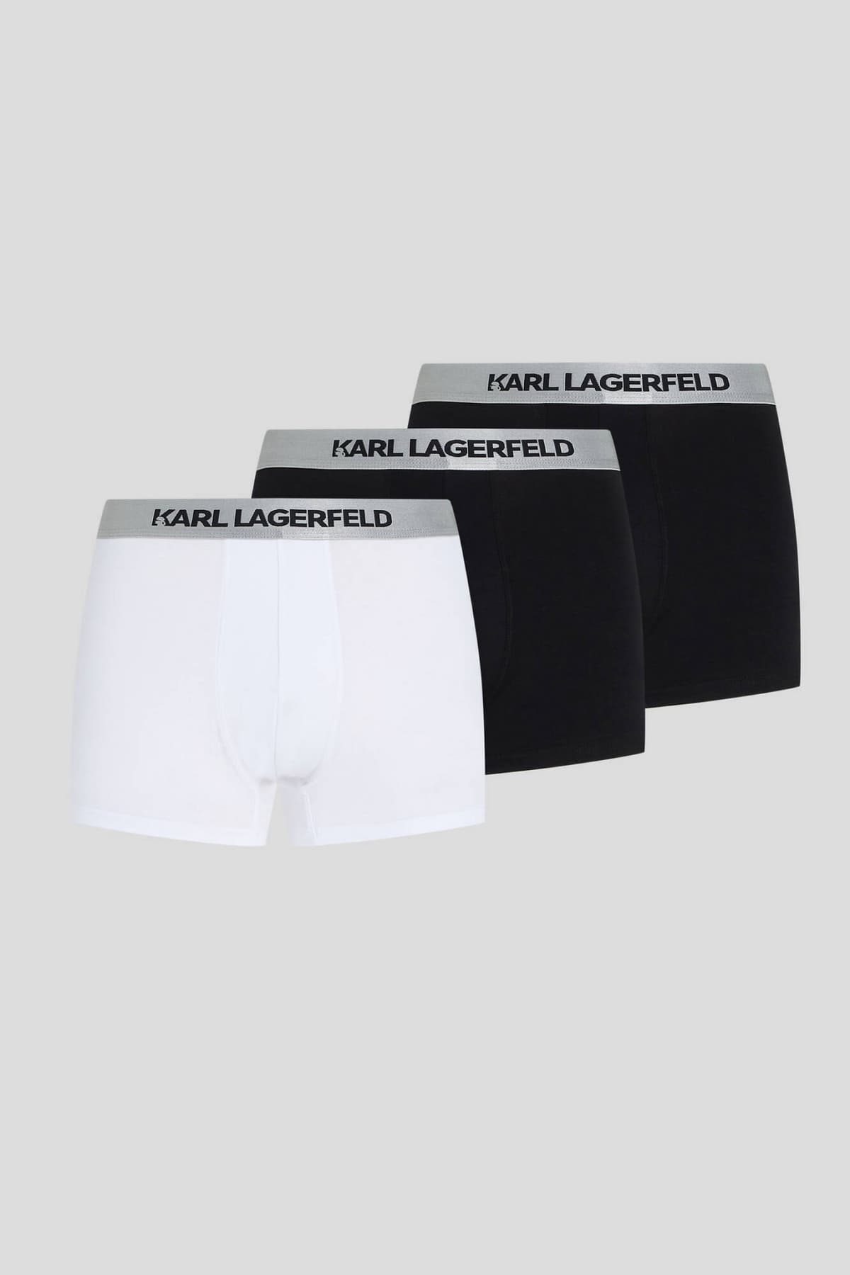 KARL LAGERFELD ΕΣΩΡΟΥΧΑ 3PACK TRUNKS ΜΑΥΡΟ-ΛΕΥΚΟ