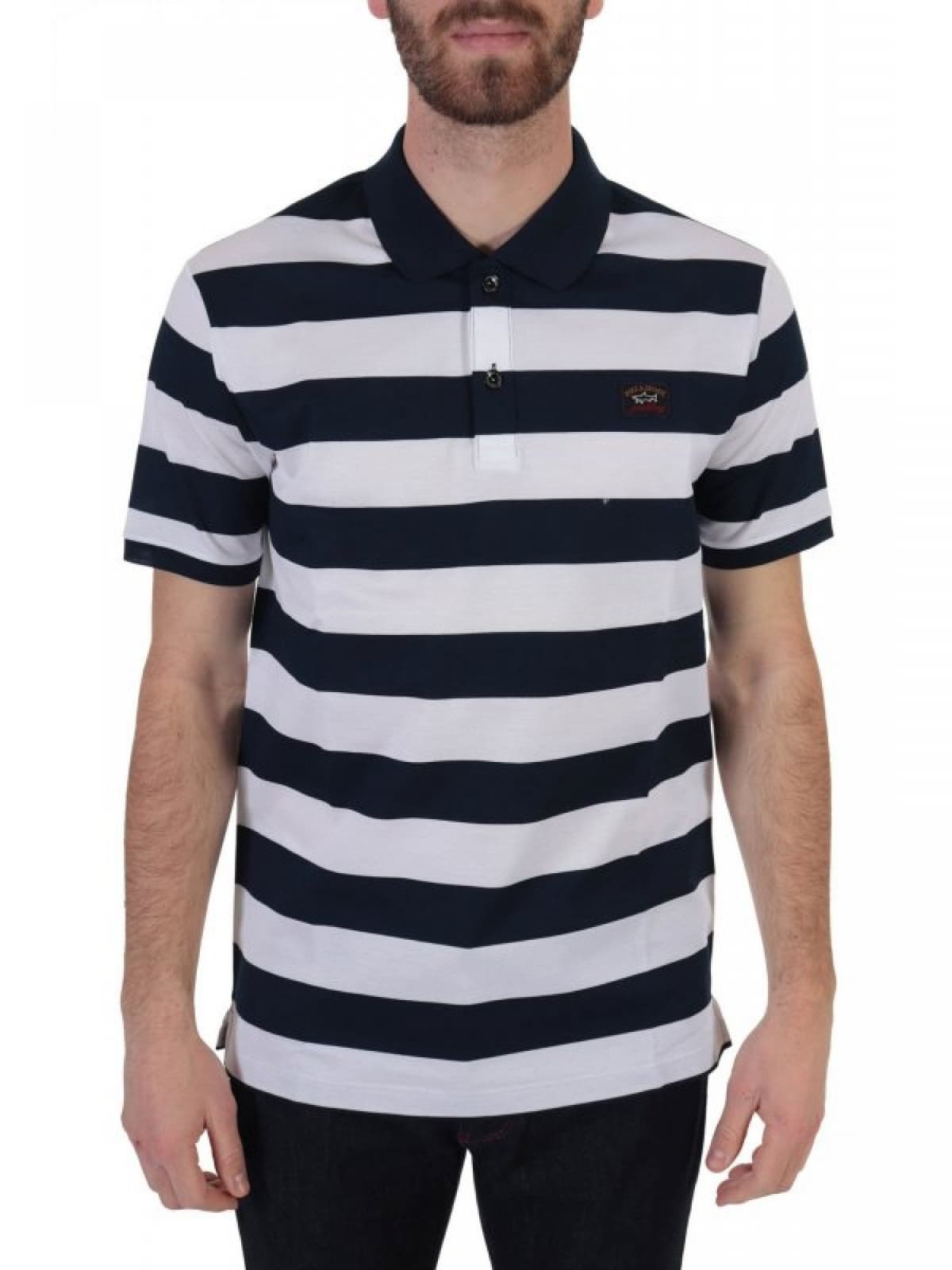 Men's Polo Shirts Paul & Shark White