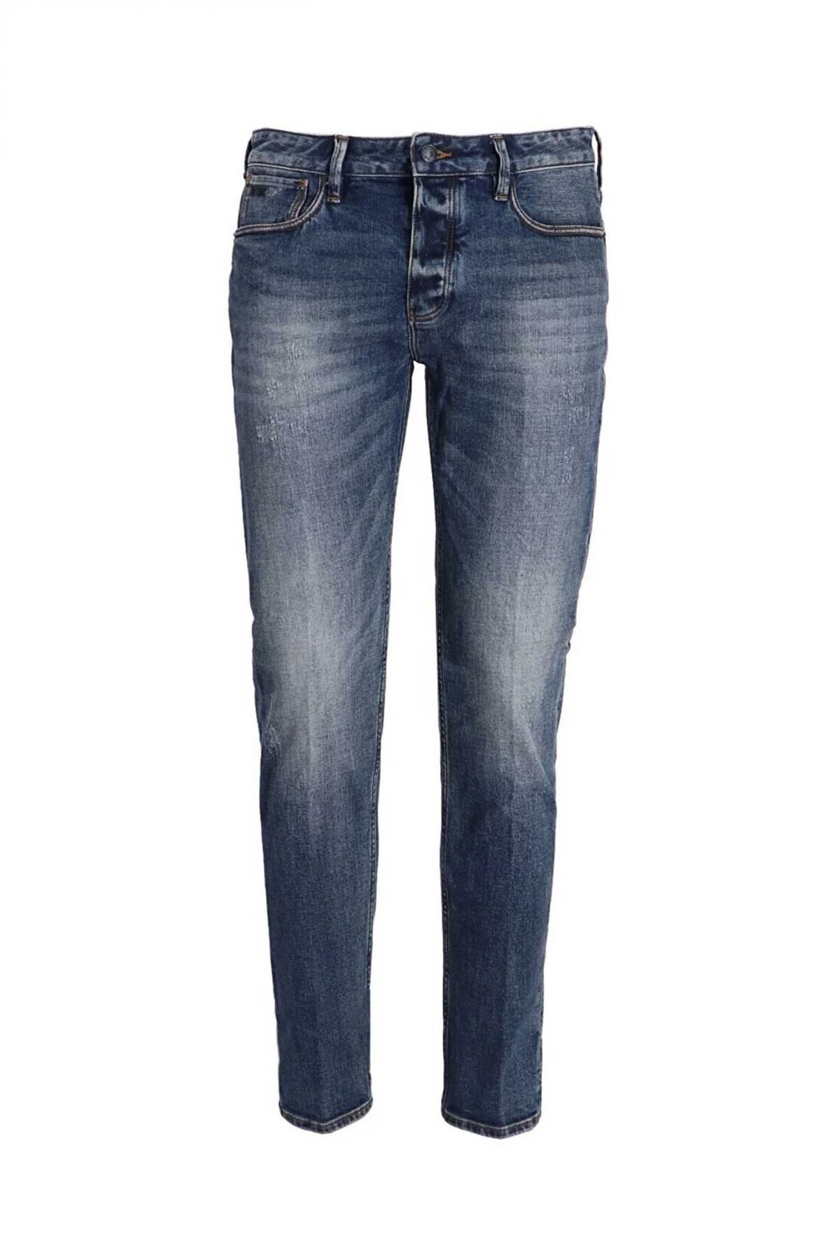 EMPORIO ARMANI ΠΑΝΤΕΛΟΝΙ JEANS J75 SLIM FIT ΜΠΛΕ