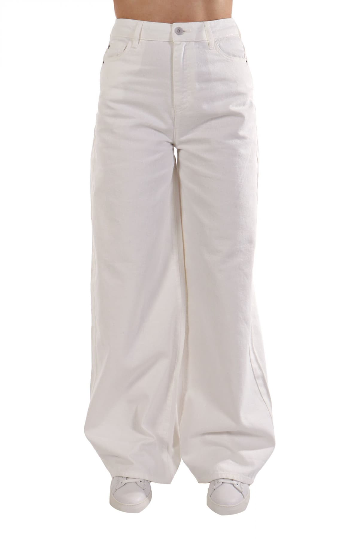 EMPORIO ARMANI ΠΑΝΤΕΛΟΝΙ ΠΕΝΤΑΤΣΕΠΟ JEANS ΛΕΥΚΟ