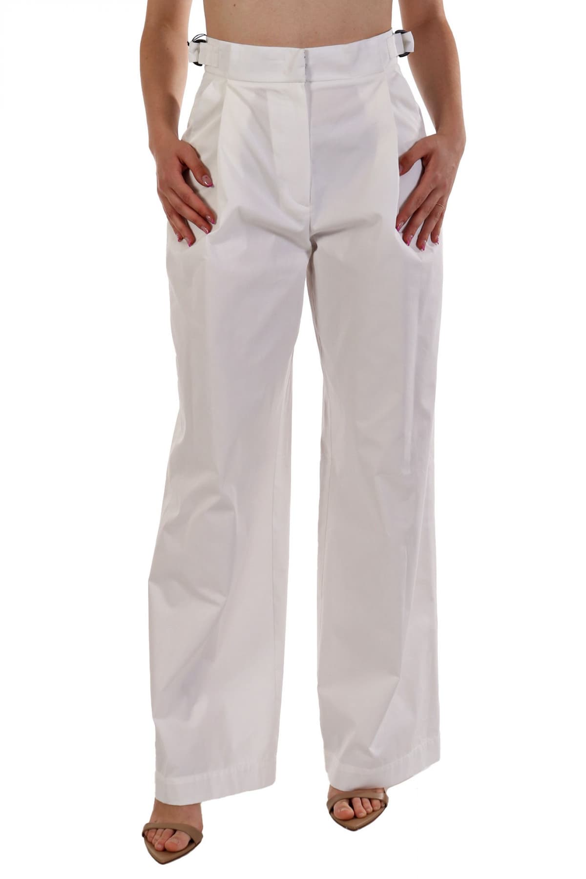 Women's Pants Emporio Armani White