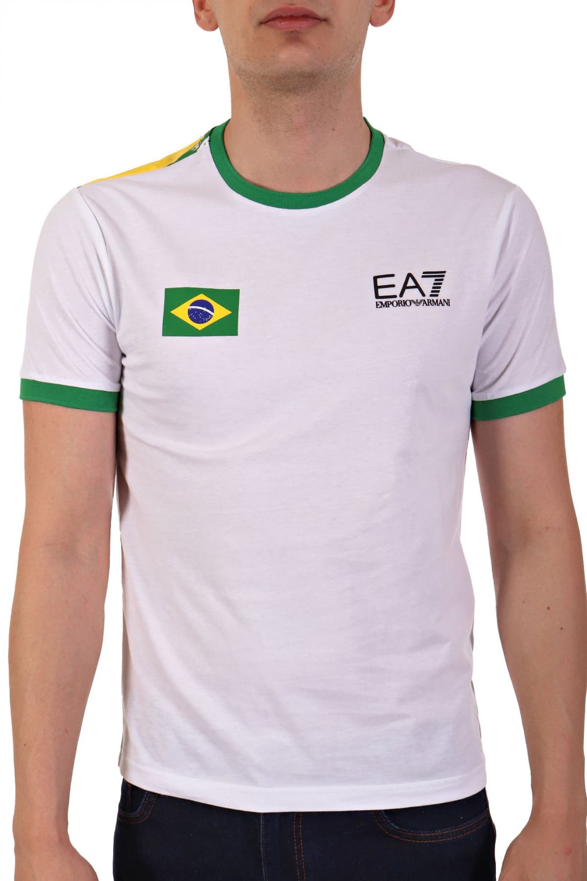 Men's T-Shirts Armani 7 White