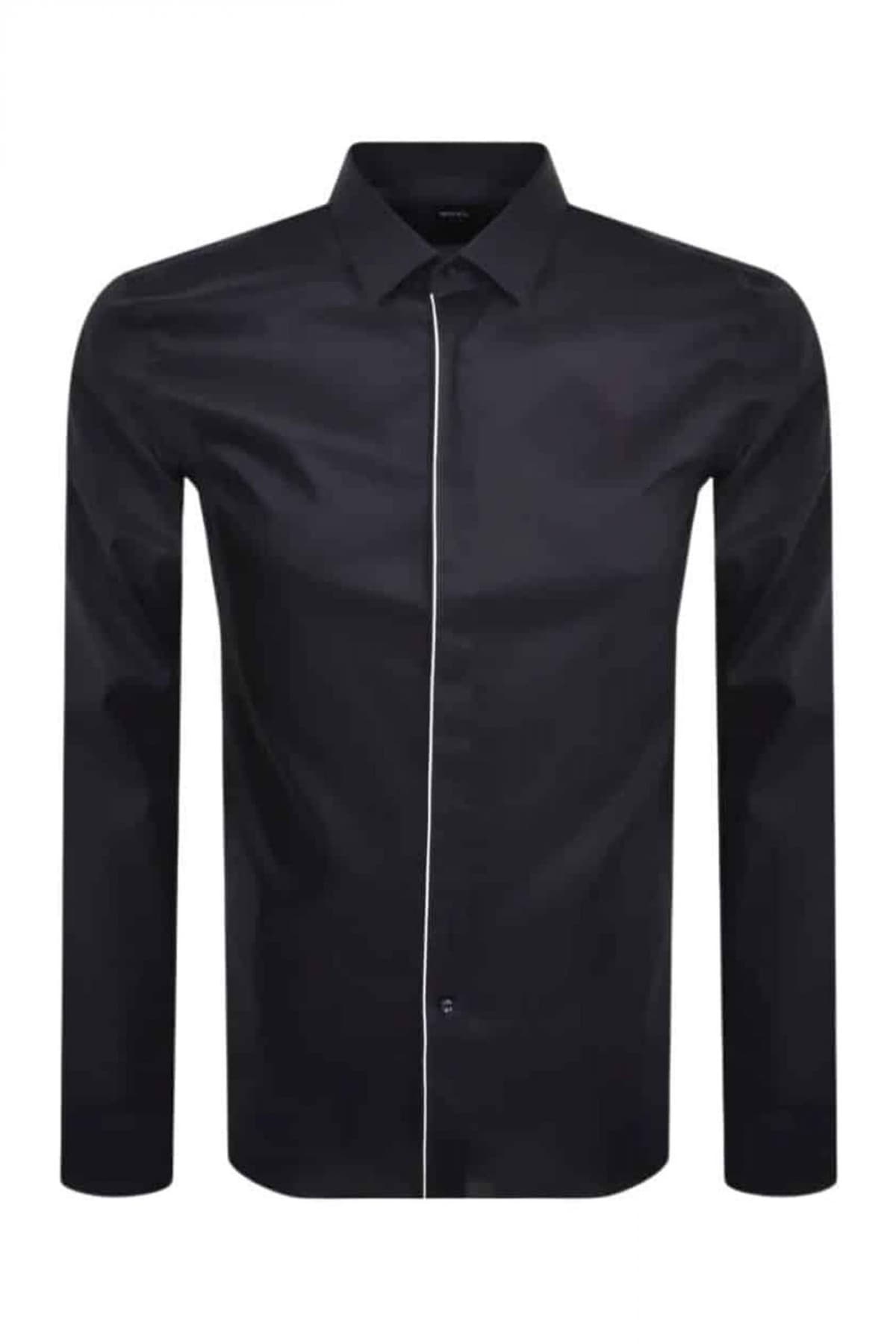 Men's Shirts Boss Blue