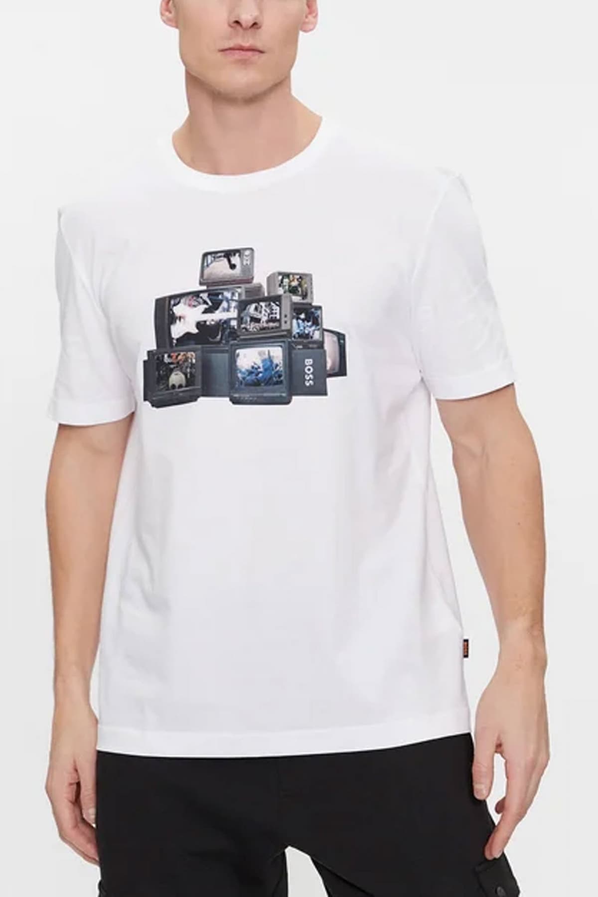 Men's T-Shirts Boss Blue