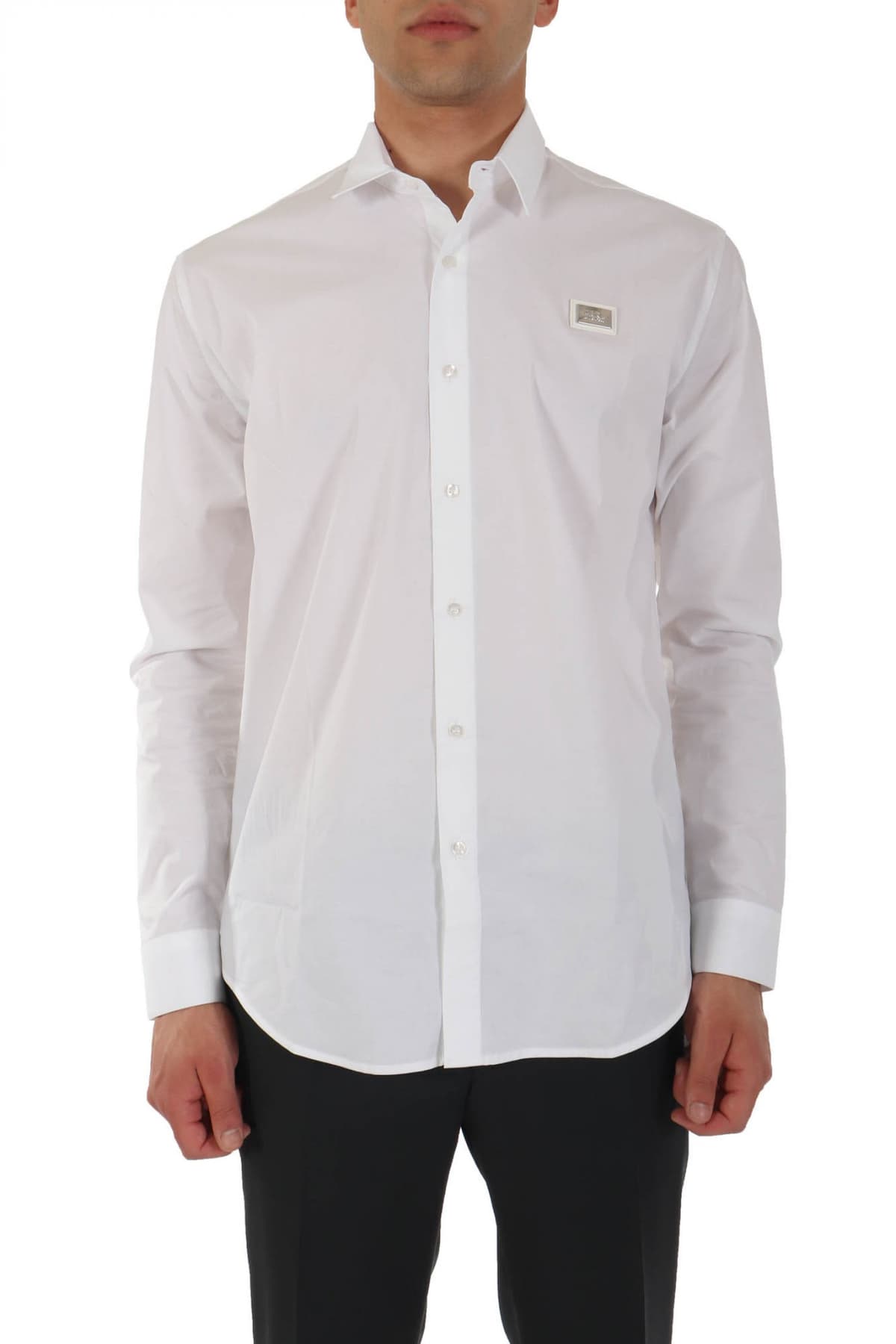 Men's Shirts Karl Lagerfeld White