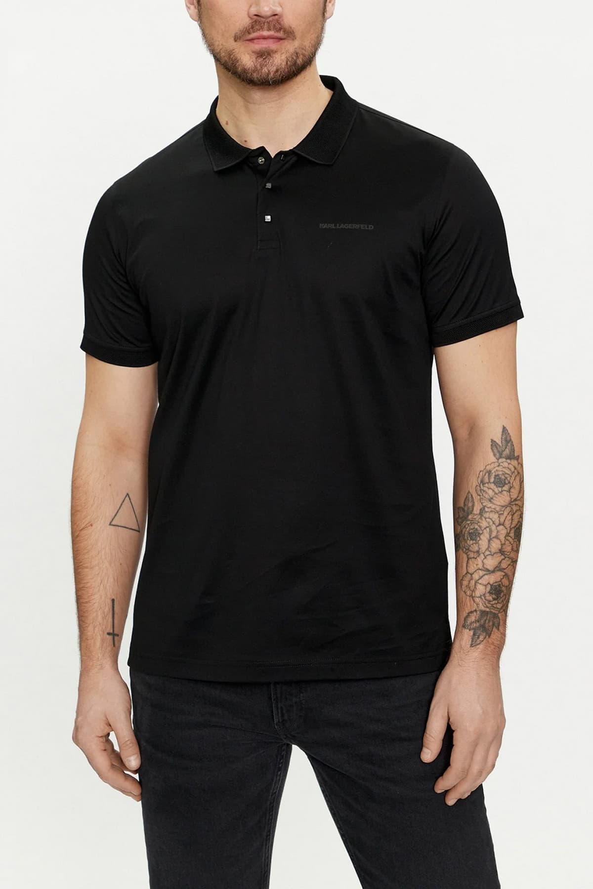 Men's Polo Shirts Karl Lagerfeld Blue