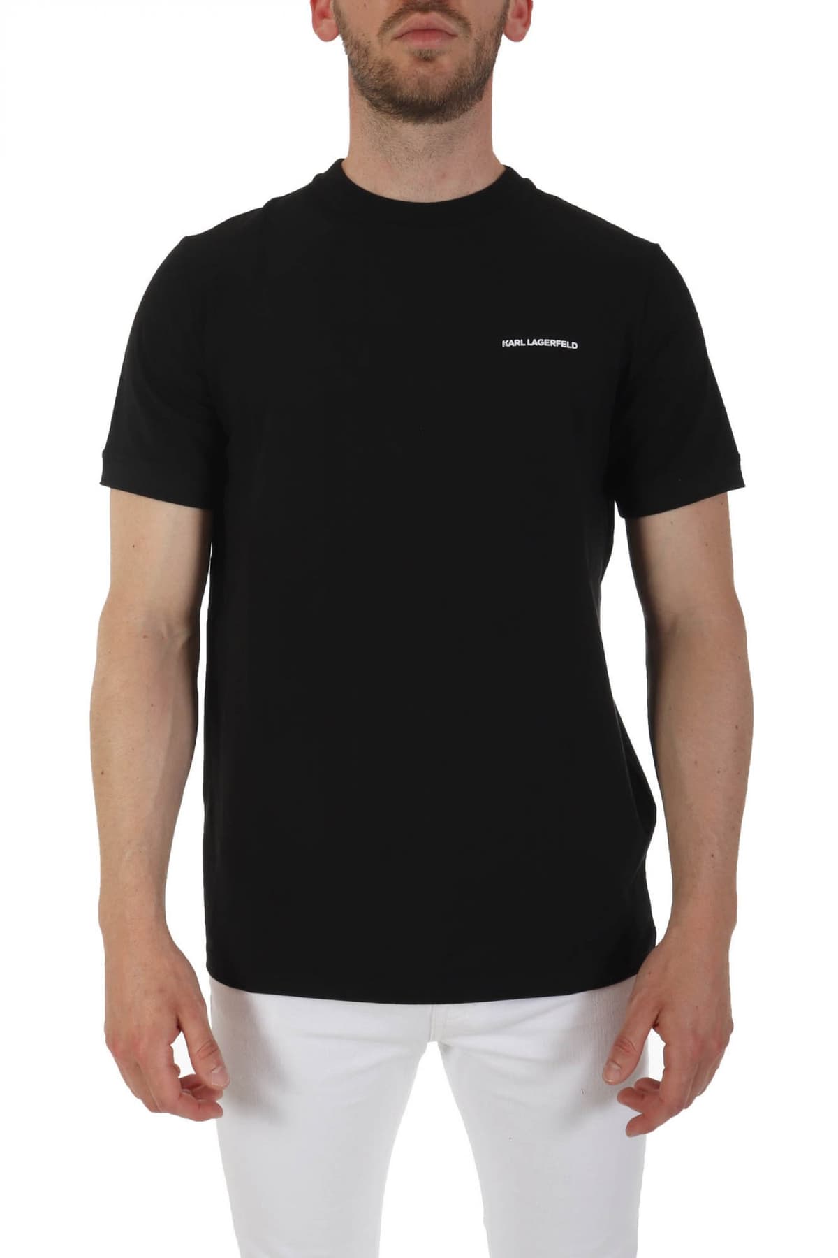Men's T-Shirts Karl Lagerfeld Black