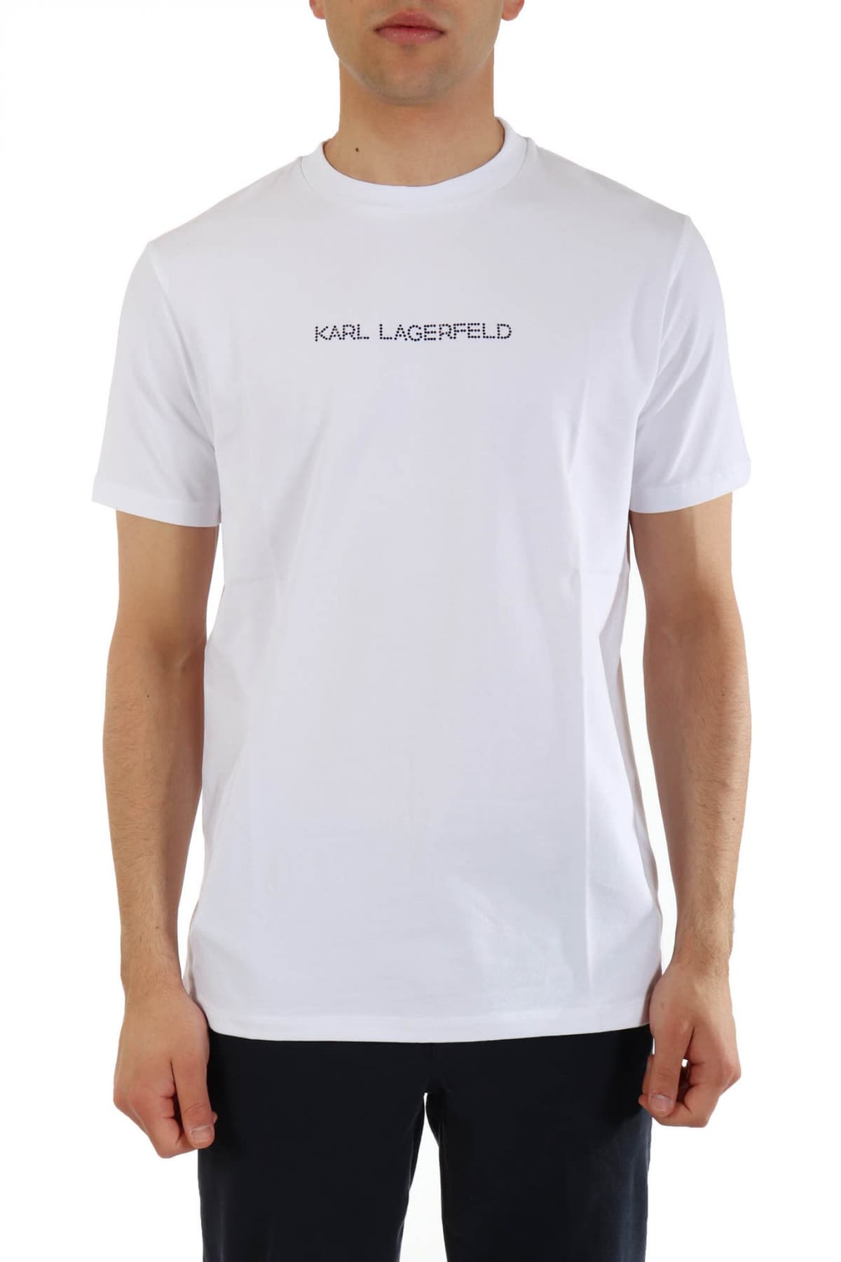 Men's T-Shirts Karl Lagerfeld White