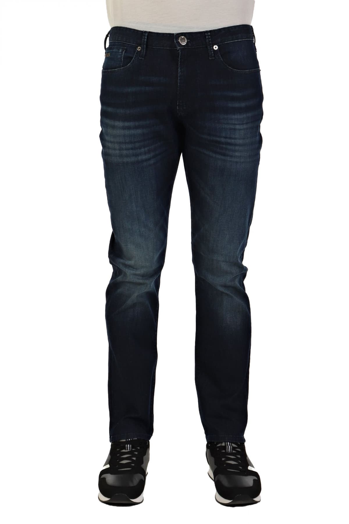 EMPORIO ARMANI ΠΑΝΤΕΛΟΝΙ JEANS J06 SLIM FIT ΑΝΘΡΑΚΙ