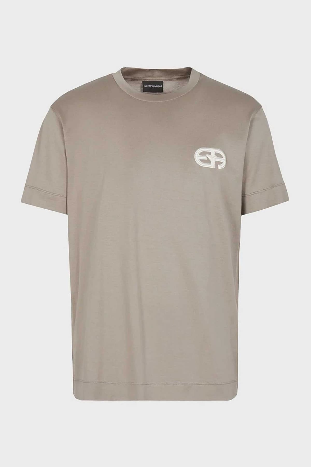 EMPORIO ARMANI T-SHIRT LOGO ΜΠΛΕ