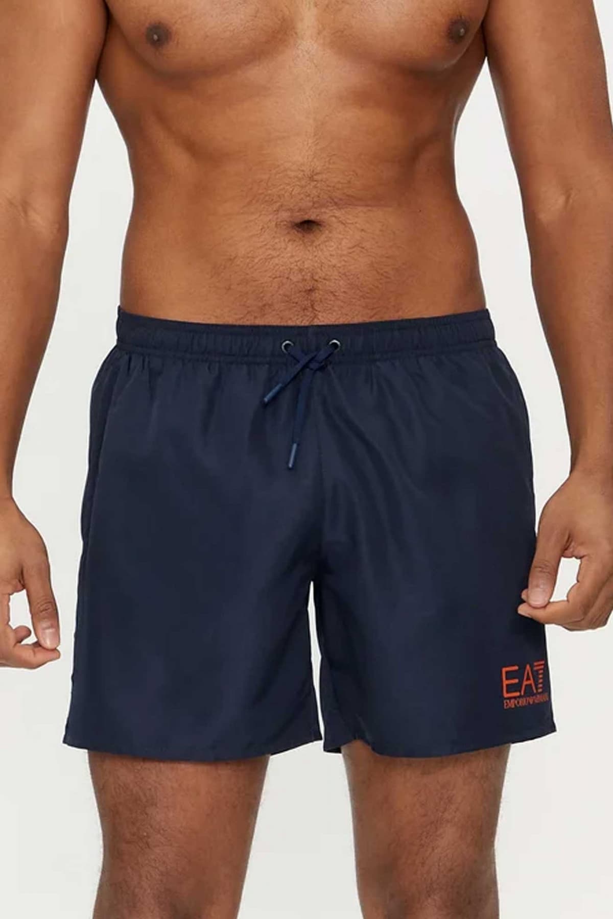 ARMANI 7 ΜΑΓΙΩ SHORTS LOGO ΕΚΡΟΥ