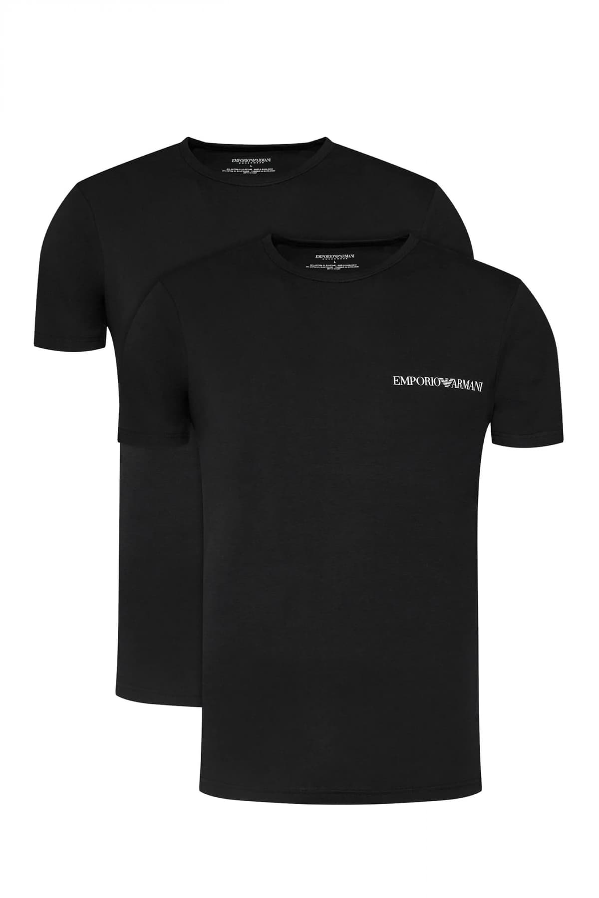 EMPORIO ARMANI ΕΣΩΡΟΥΧΑ 2PACK T-SHIRT CREW NECK ΛΕΥΚΟ-ΜΠΛΕ