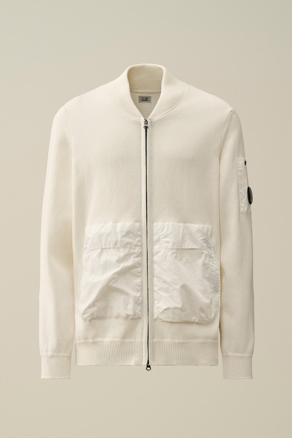 Men's Cardigans C.P. Company Ecru