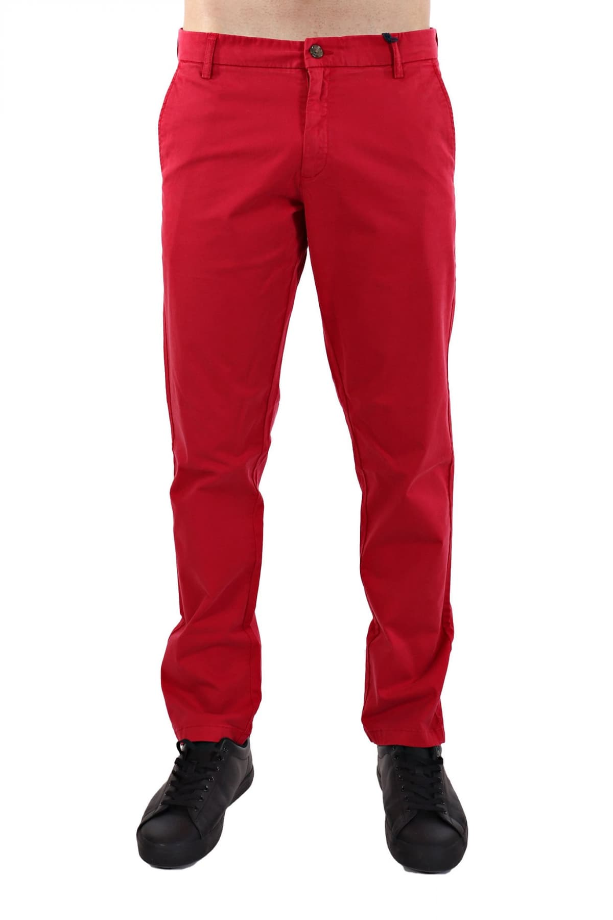 HECHTER ΠΑΝΤΕΛΟΝΙ CHINO REGULAR FIT ΜΑΥΡΟ