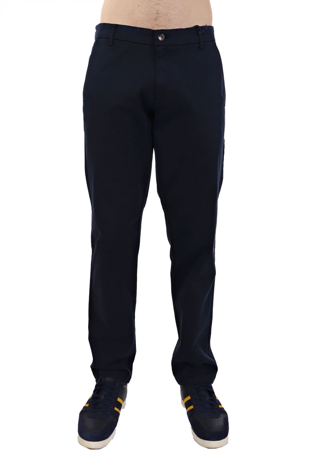 HECHTER ΠΑΝΤΕΛΟΝΙ CHINO REGULAR FIT ΜΑΥΡΟ