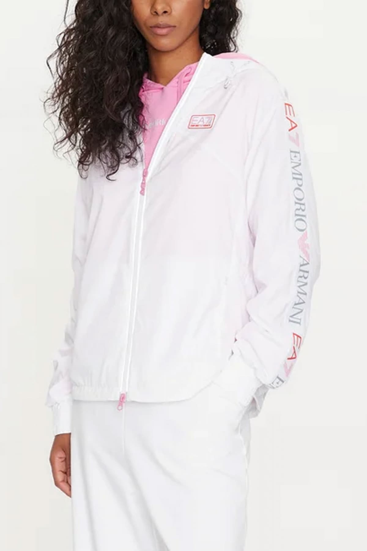 ARMANI 7 ΜΠΟΥΦΑΝ ΜΗ ΑΠΟΣΠΩΜΕΝΗ ΚΟΥΚΟΥΛΑ LOGO ΛΕΥΚΟ