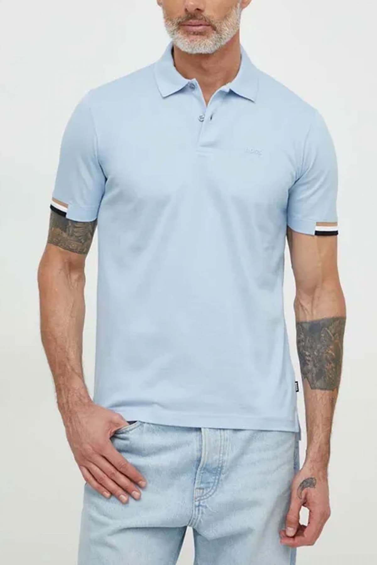 Men's Polo Shirts Boss Blue