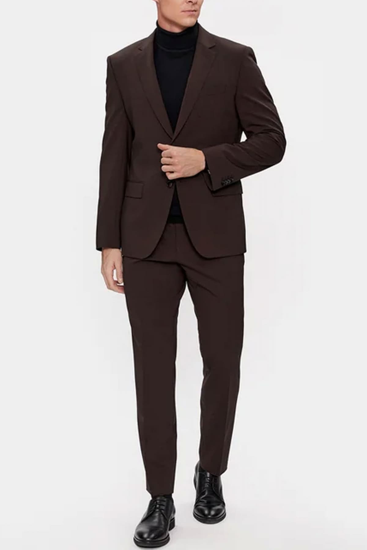 Men's Suits Boss Khaki