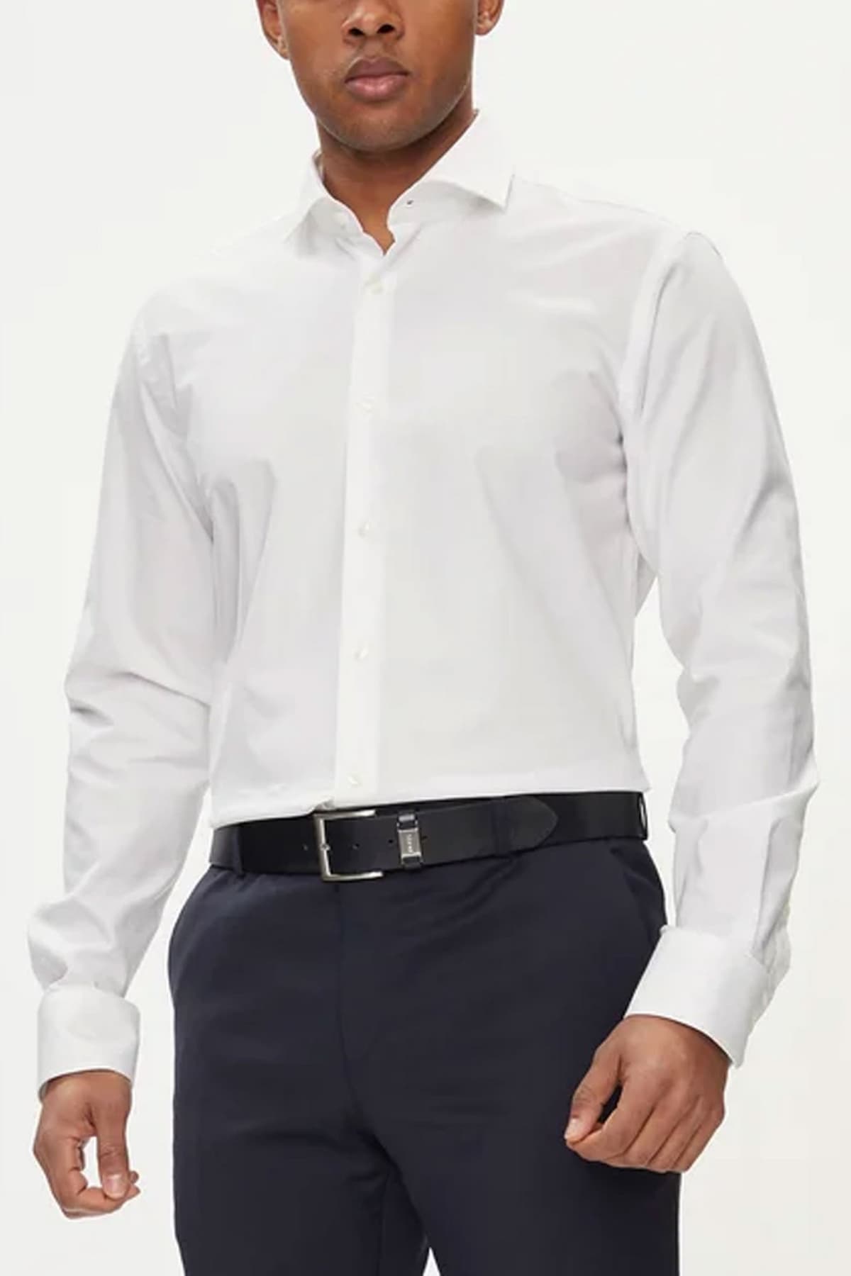 Men's Shirts Boss White