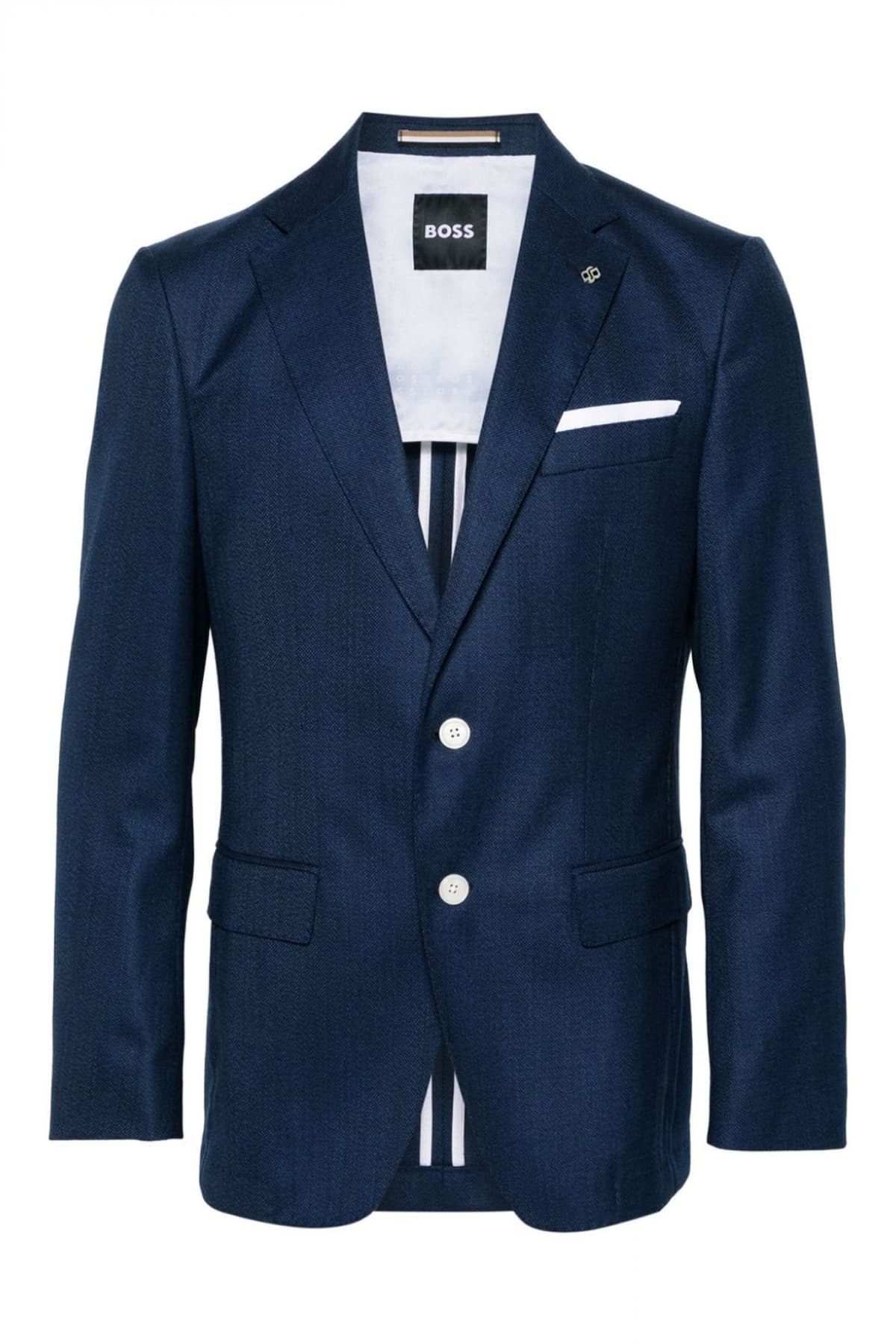 BOSS ΣΑΚΑΚΙ H-HUTSON-233 SLIM FIT ΜΠΛΕ