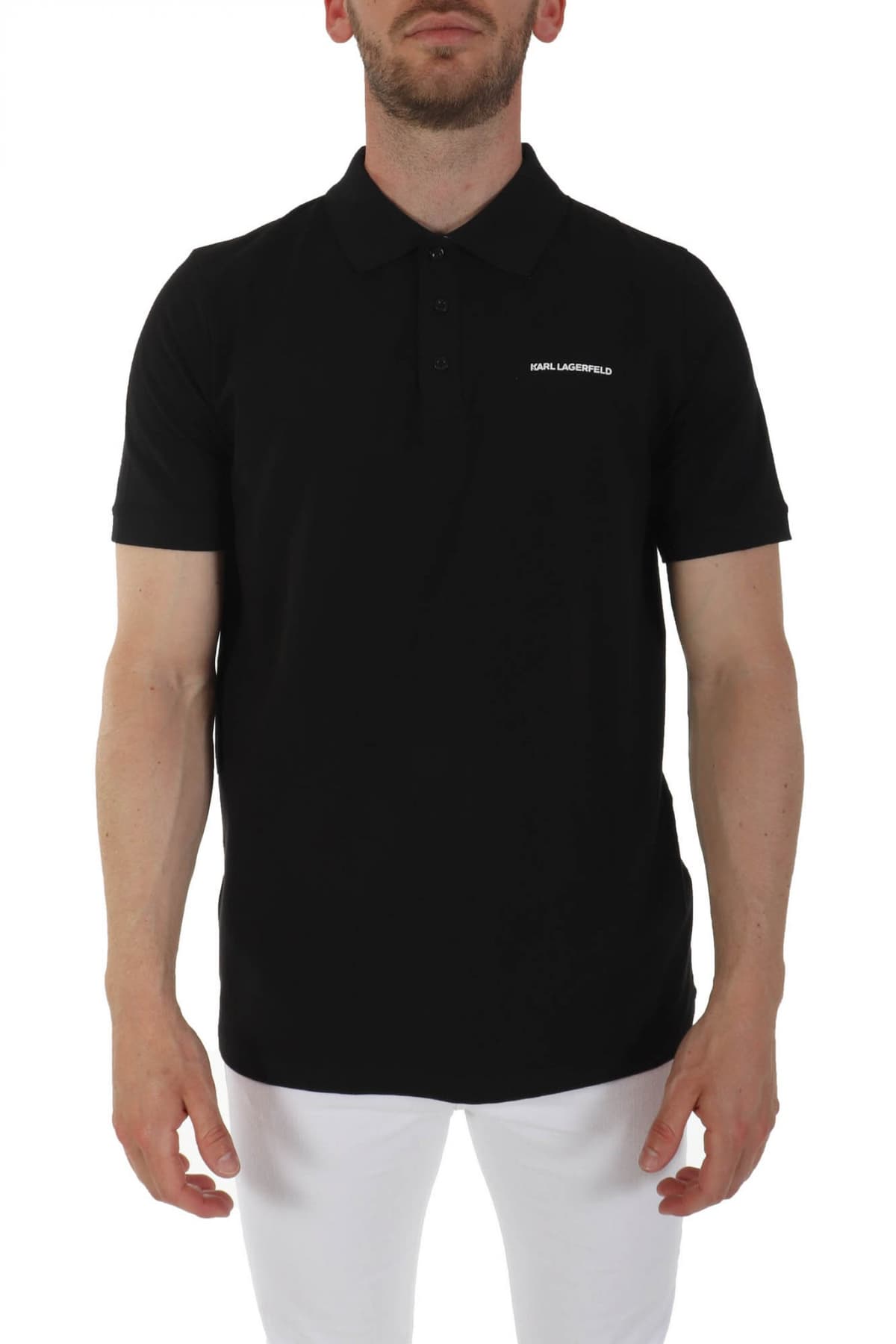 Men's Polo Shirts Karl Lagerfeld Blue