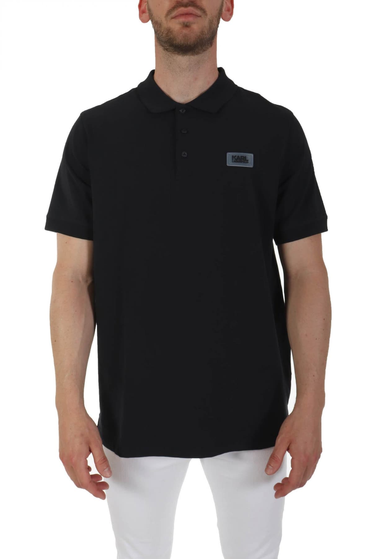 Men's Polo Shirts Karl Lagerfeld Blue