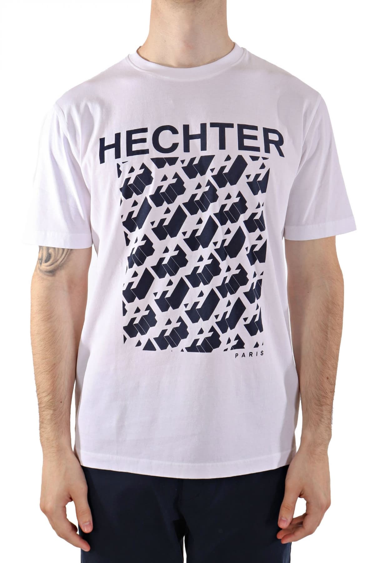 Men's T-Shirts Hechter Paris White