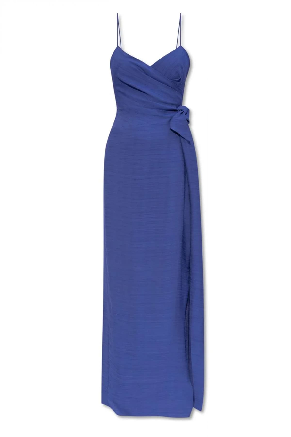 EMPORIO ARMANI ΦΟΡΕΜΑ MAXI ΤΙΡΑΝΤΑ ΔΕΣΙΜΟ ΑΝΟΙΓΜΑ ΠΛΑΙ ΜΠΛΕ