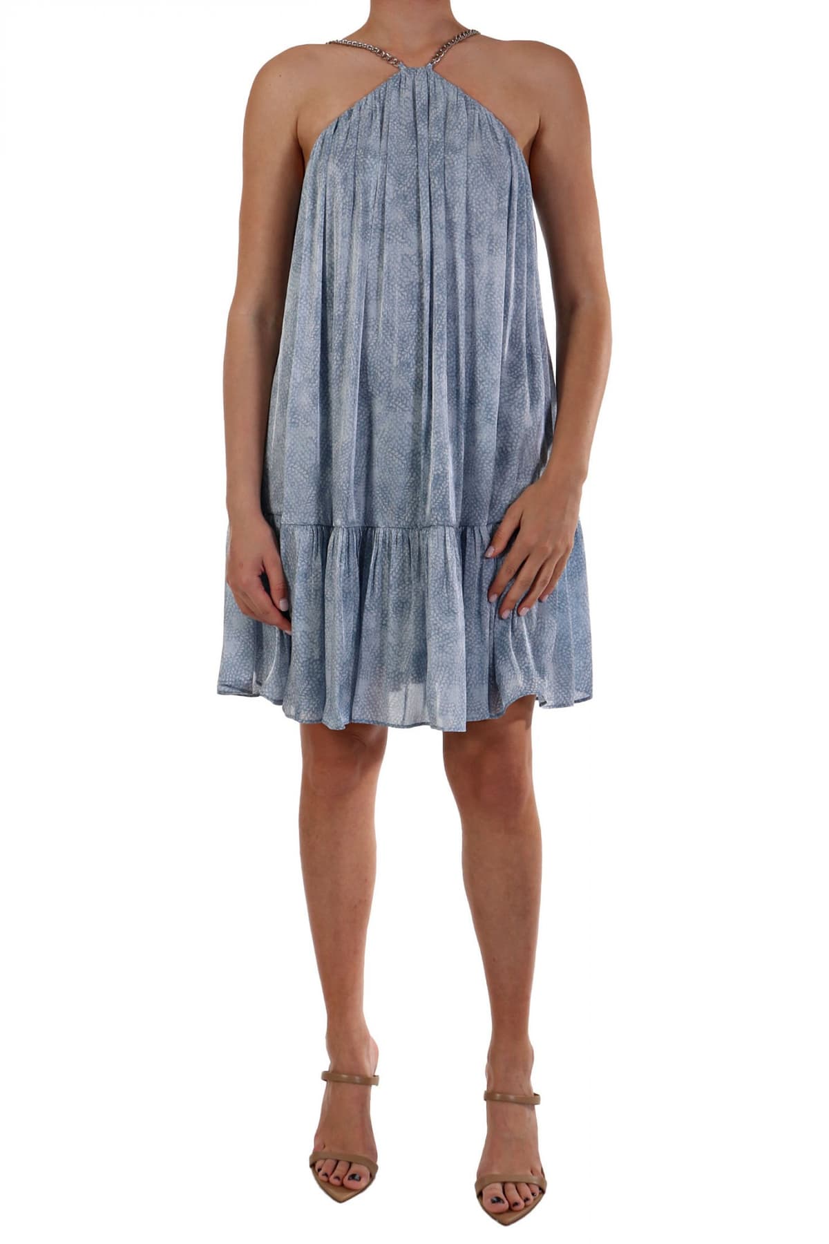 MICHAEL KORS ΦΟΡΕΜΑ MINI ΑΛΥΣΙΔΑ ΒΟΛΑΝ ΣΙΕΛ