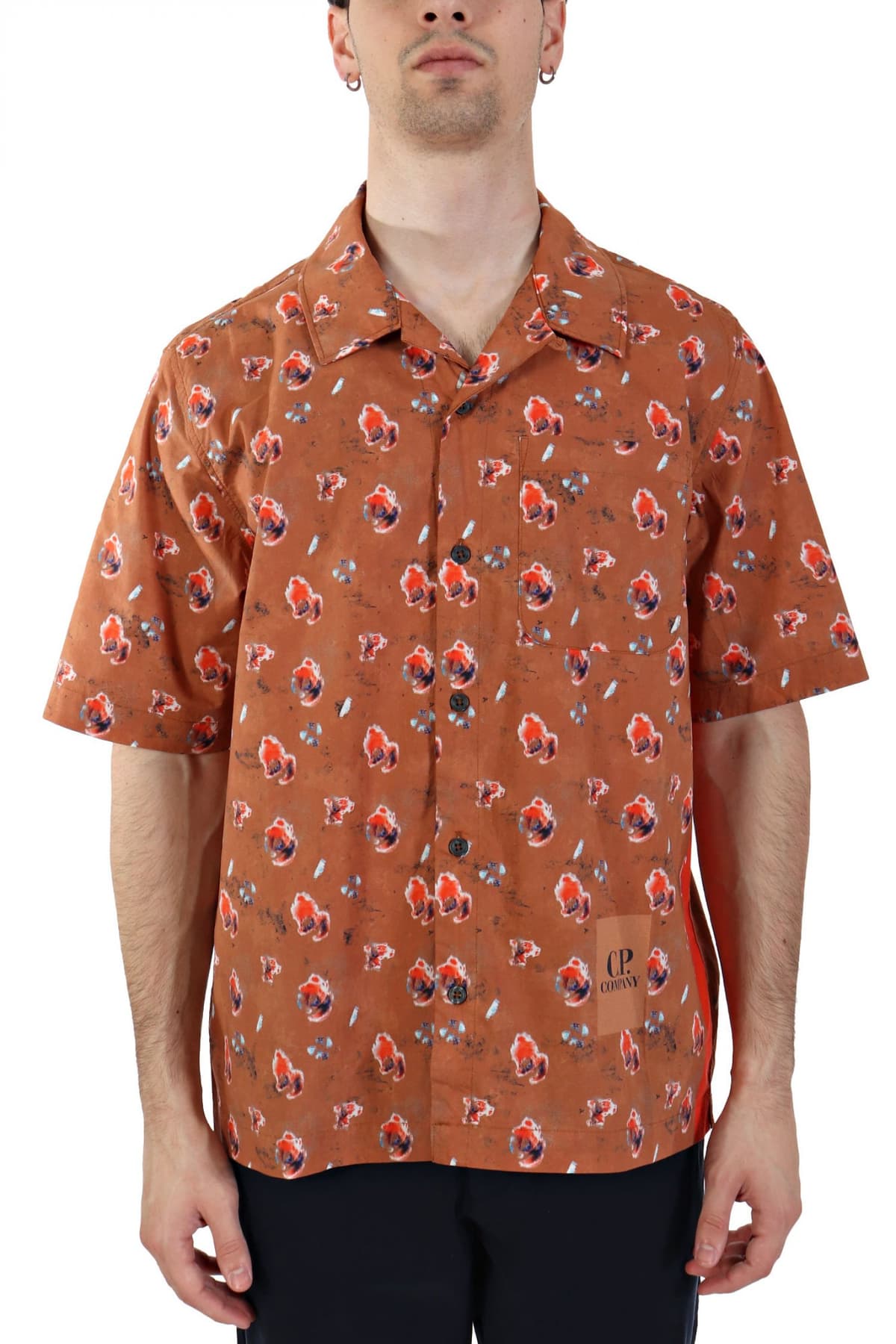Men's Shirts C.P. Company Orange