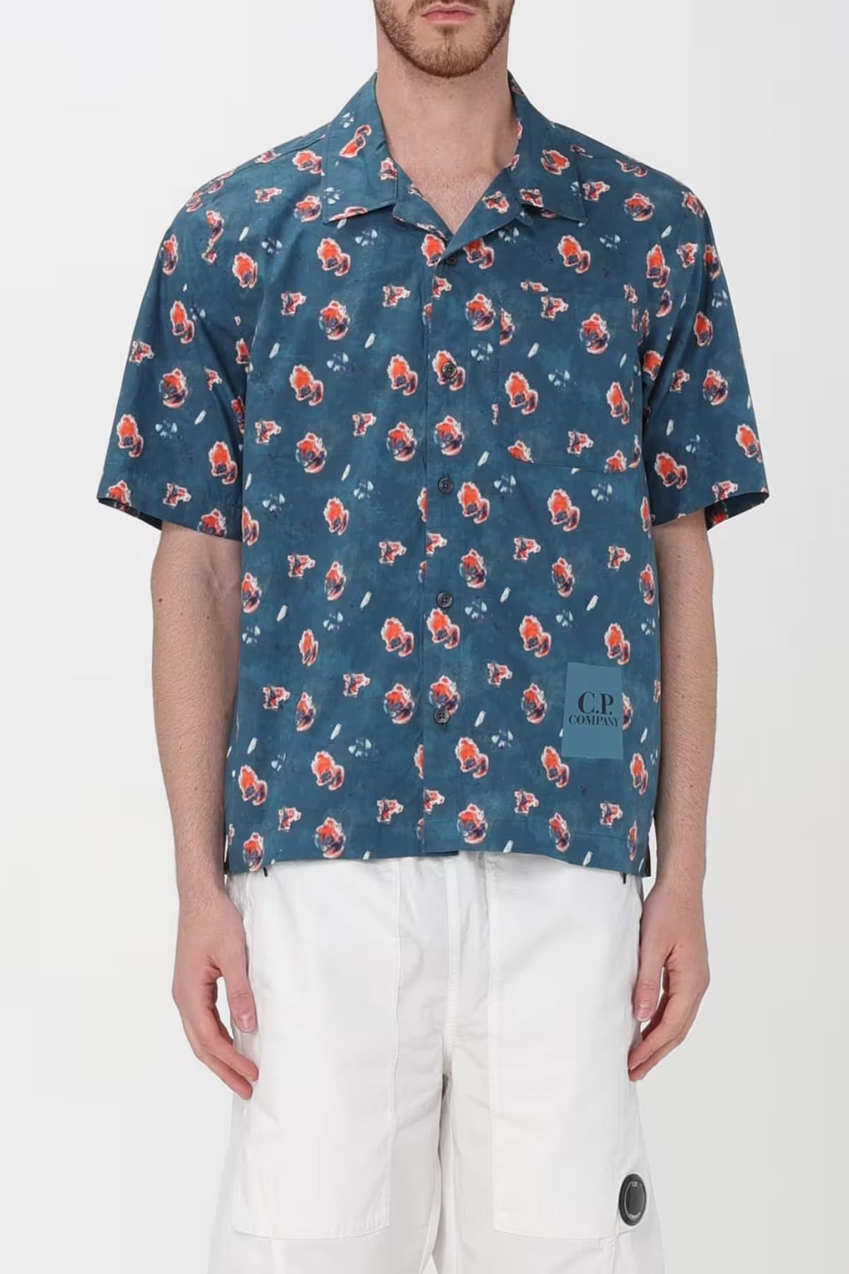 Men's Shirts C.P. Company Orange