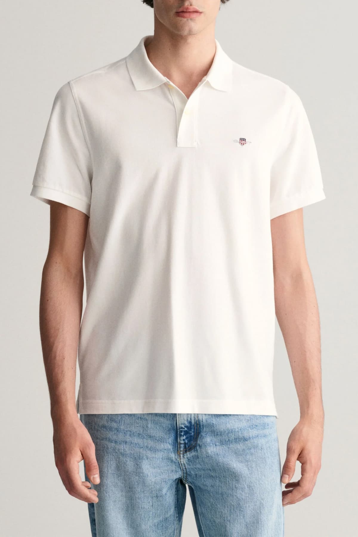 GANT POLO PIQUE REG SHIELD SS ΛΑΔΙ