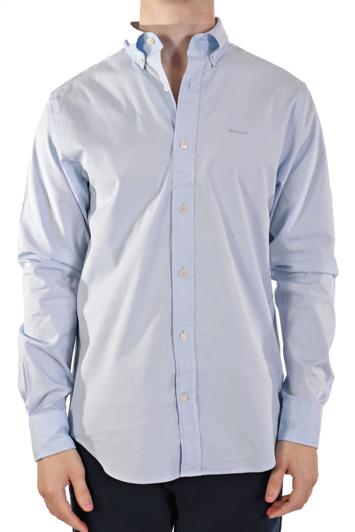 Men's Shirts Gant Blue