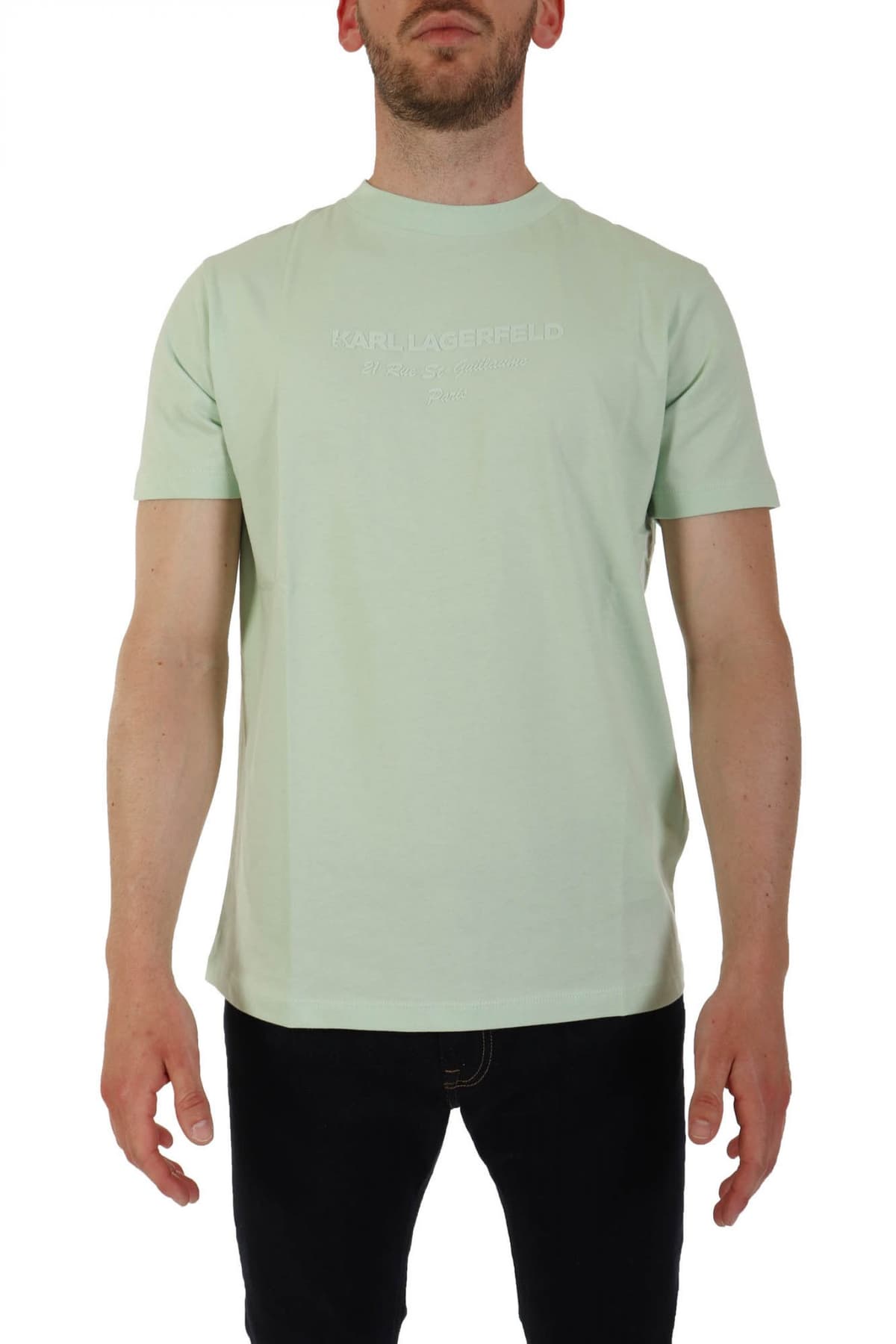 Men's T-Shirts Karl Lagerfeld Blue