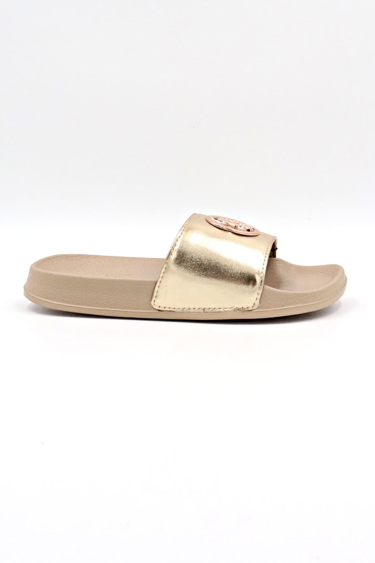 Women's Flip Flops U.S. Polo Assn Gold