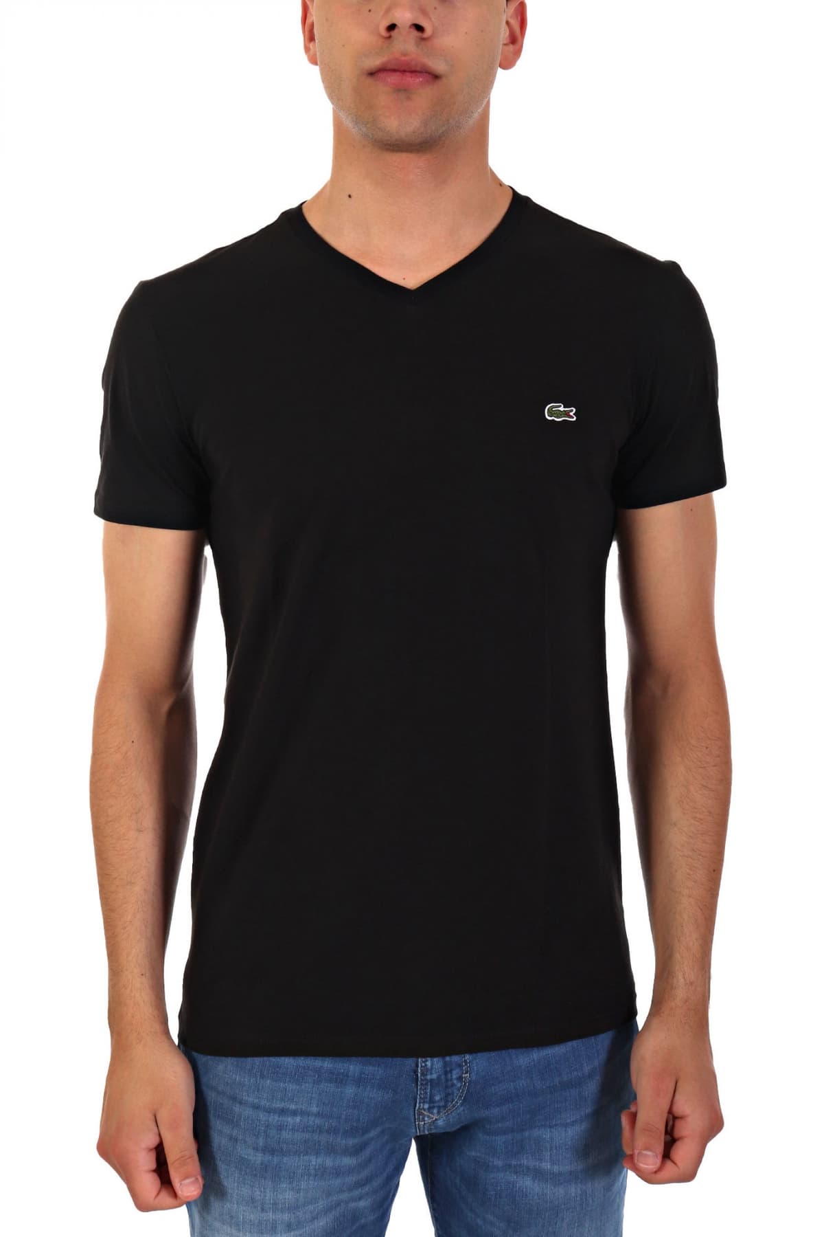 Men's T-Shirts Lacoste Black