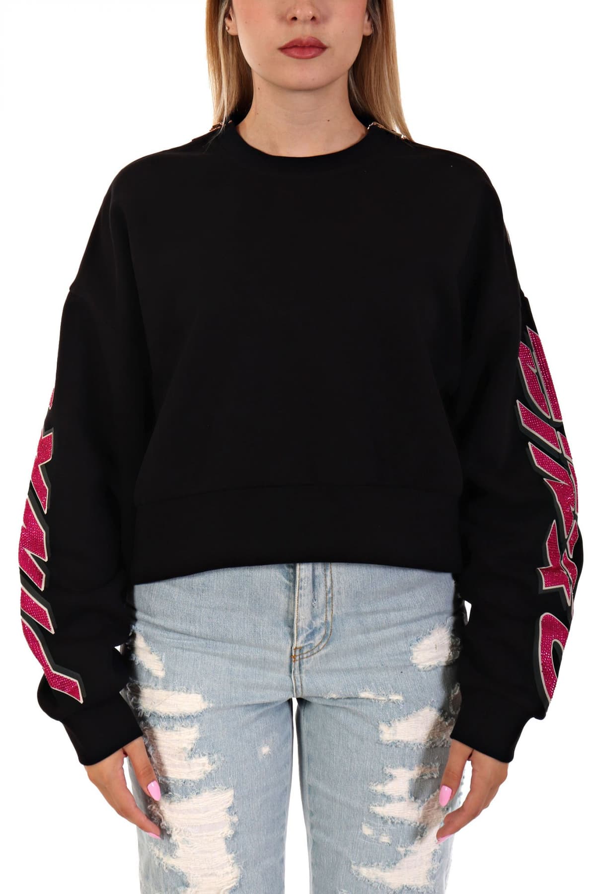 Women's Sweatshirts Pinko White