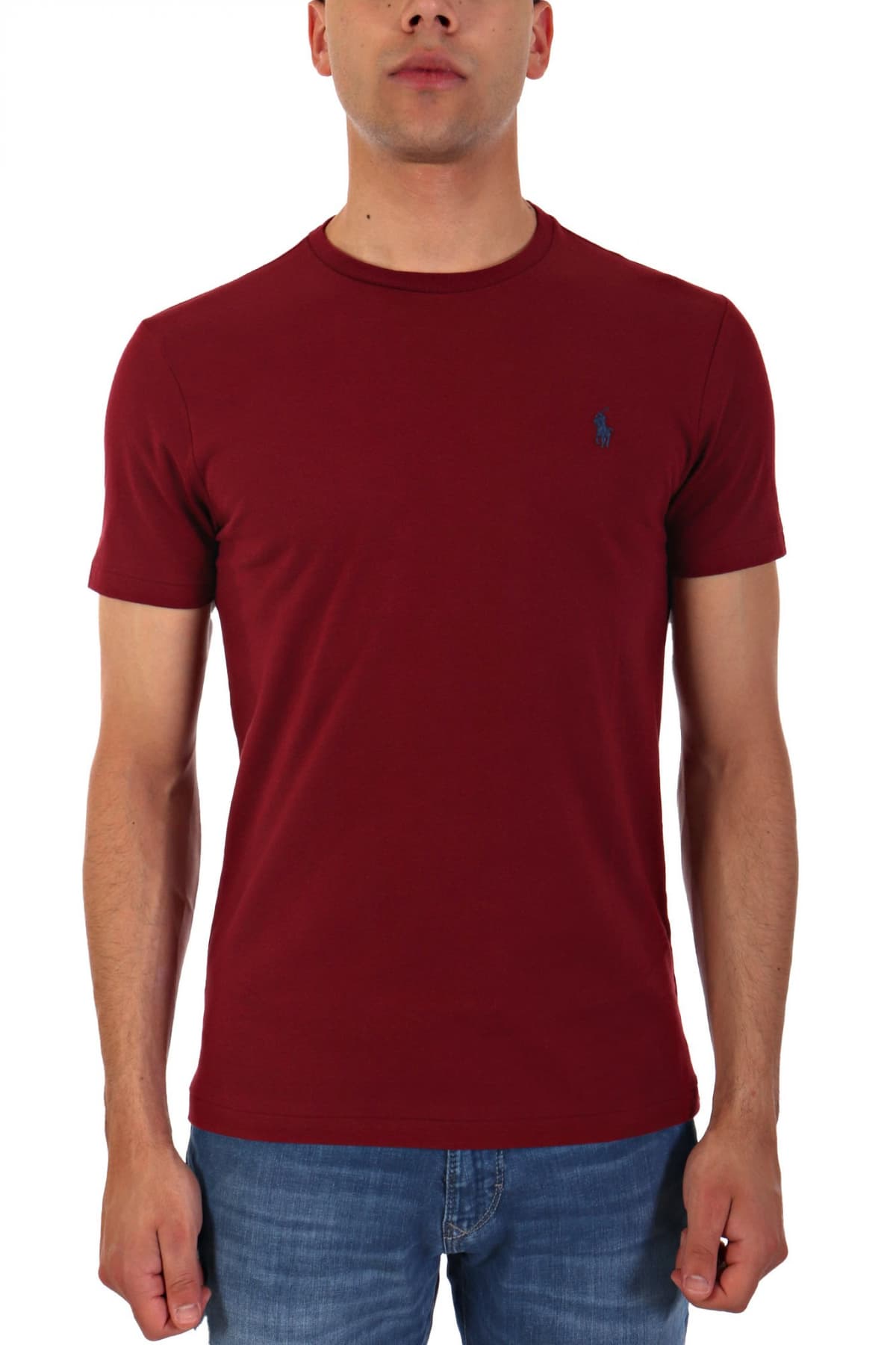 Men's T-Shirts Ralph Lauren Bordeaux