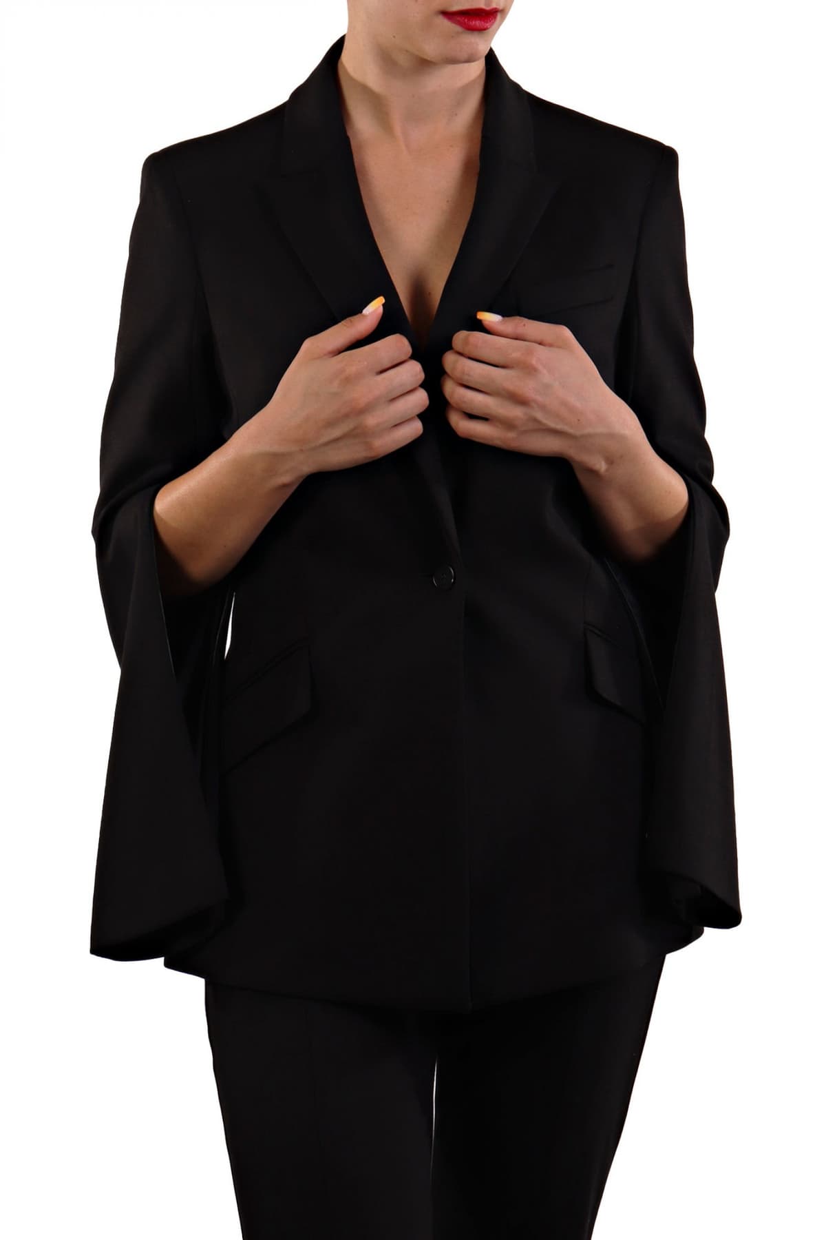 KARL LAGERFELD ΣΑΚΑΚΙ PUNTO ΦΕΡΜΟΥΑΡ ΜΑΝΙΚΙ ΜΑΥΡΟ